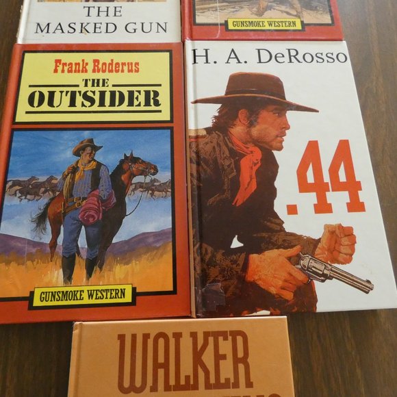 5 Vintage Western Hardback Books Various Authors - Picture 3 of 8